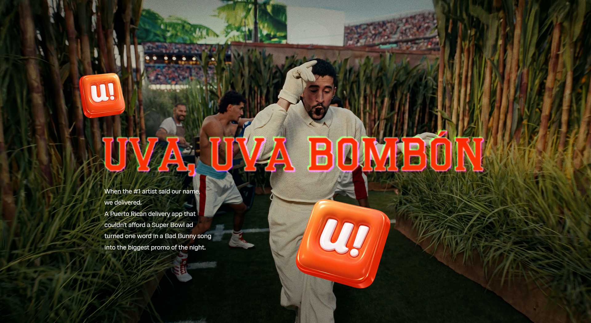 UVA, UVA Bombón — When the #1 artist said our name, we delivered.